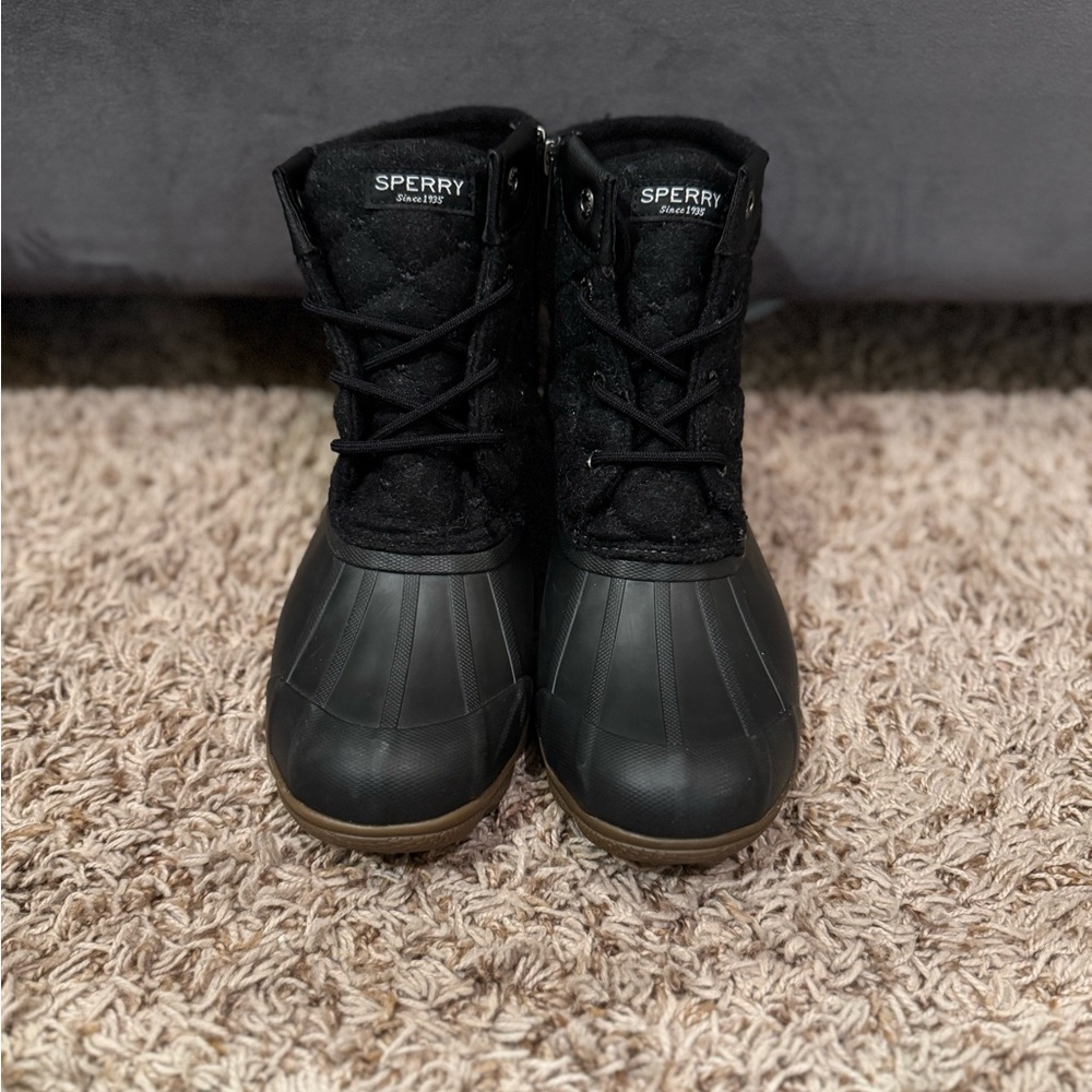Sperry Top-Sider Saltwater Wool Duck Boots Women’s size 8